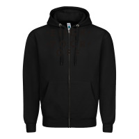 Black e iigk pocr off Zipper Hoodie - artisFamous