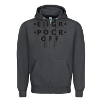 Smoke e iigk pocr off Zipper Hoodie - artisFamous