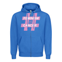 True Royal feminism is cancer Zipper Hoodie - artisFamous