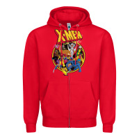 Red x m.e.n ani.ma.ted series retro 90s t shirt Zipper Hoodie - artisFamous