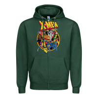 Sports Green x m.e.n ani.ma.ted series retro 90s t shirt Zipper Hoodie - artisFamous