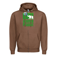 Chestnut ANIMAL PLANET Zipper Hoodie - artisFamous