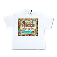 White cutest pumpkin in the patch Urban Heavy Tee - BundleAndBundleShop