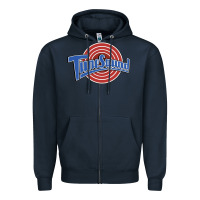Navy squad tune Zipper Hoodie - artisFamous