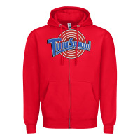 Red squad tune Zipper Hoodie - artisFamous