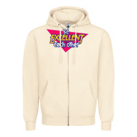 Sandshell be excellent to each other Zipper Hoodie - artisFamous