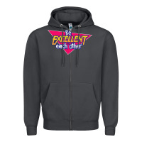 Smoke be excellent to each other Zipper Hoodie - artisFamous