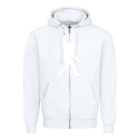 White the mountain sasquatch Zipper Hoodie - artisFamous