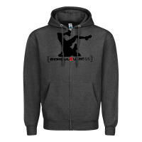 Charcoal Heather ridiculousness Zipper Hoodie - artisFamous