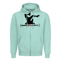 Seafoam ridiculousness Zipper Hoodie - artisFamous