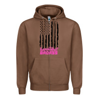 Chestnut beautiful badass american Zipper Hoodie - artisFamous