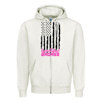 Oatmeal Heather beautiful badass american Zipper Hoodie - artisFamous