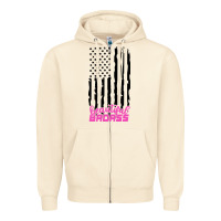 Sandshell beautiful badass american Zipper Hoodie - artisFamous