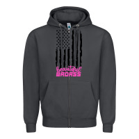 Smoke beautiful badass american Zipper Hoodie - artisFamous