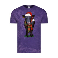 Cloud Purple black angus Vintage Tee - RanaPortraitStore