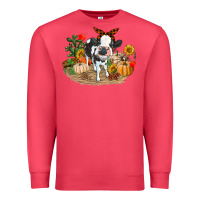 Cardinal Fall baby cow Premium Sweatshirt - RanaPortraitStore