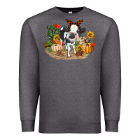 Charcoal Heather Fall baby cow Premium Sweatshirt - RanaPortraitStore