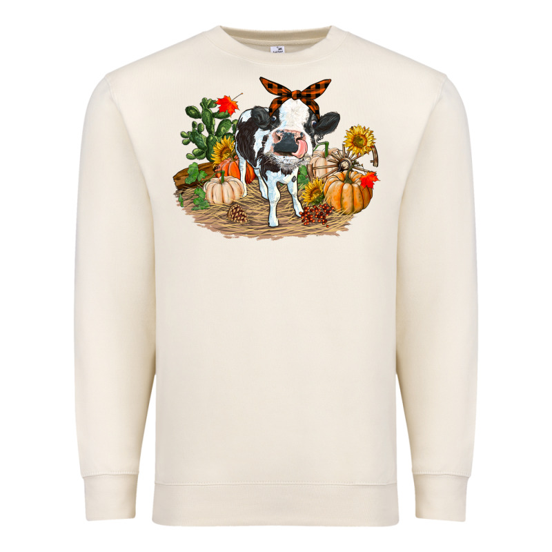 Fall Baby Cow Premium Sweatshirt by RanaPortraitStore | Teevron