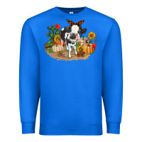 True Royal Fall baby cow Premium Sweatshirt - RanaPortraitStore