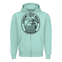 Seafoam panama city beach florida Zipper Hoodie - artisFamous