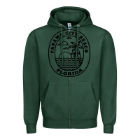 Sports Green panama city beach florida Zipper Hoodie - artisFamous