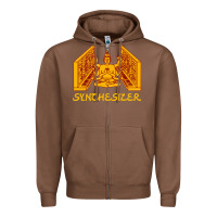 Chestnut shiva hinduism modular synthesizer synth Zipper Hoodie - artisFamous