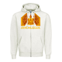 Shiva Hinduism Modular Synthesizer Synth Zipper Hoodie | Teevron