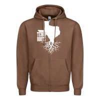 Chestnut texas roots vintage usa Zipper Hoodie - artisFamous