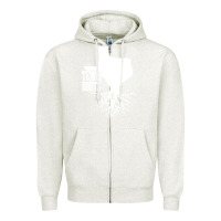 Oatmeal Heather texas roots vintage usa Zipper Hoodie - artisFamous