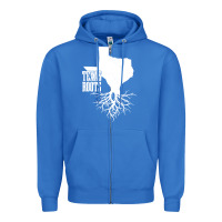 True Royal texas roots vintage usa Zipper Hoodie - artisFamous