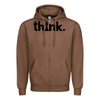 Chestnut think chess Zipper Hoodie - artisFamous