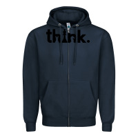 Navy think chess Zipper Hoodie - artisFamous