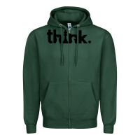 Sports Green think chess Zipper Hoodie - artisFamous