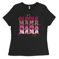 Black Mama mama mama mama Mother's Day Ladies Tee - FaDigitalArtStudio
