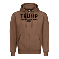 Chestnut trump 2024 Zipper Hoodie - artisFamous
