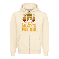 Sandshell middle earth's annual mordor fun run Zipper Hoodie - artisFamous