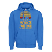 True Royal middle earth's annual mordor fun run Zipper Hoodie - artisFamous