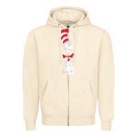 Sandshell dr seuss the cat in the hat Zipper Hoodie - artisFamous