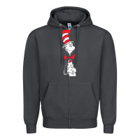 Smoke dr seuss the cat in the hat Zipper Hoodie - artisFamous