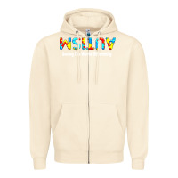 Sandshell autism seeing the world differently Zipper Hoodie - artisFamous