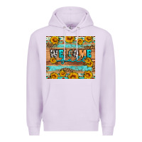 Lilac Welcome fall Premium Hoodie - Artiststas