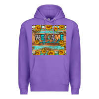 Purple Welcome fall Premium Hoodie - Artiststas