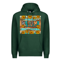 Sports Green Welcome fall Premium Hoodie - Artiststas