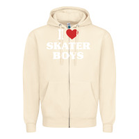 Sandshell i love skater boys Zipper Hoodie - artisFamous