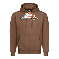 Chestnut the screamin eagle Zipper Hoodie - artisFamous