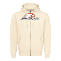 Sandshell the screamin eagle Zipper Hoodie - artisFamous