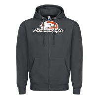 Smoke the screamin eagle Zipper Hoodie - artisFamous