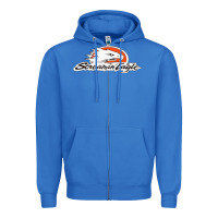True Royal the screamin eagle Zipper Hoodie - artisFamous