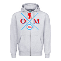 Heather Grey hotty toddy rebel for life mississippi Zipper Hoodie - artisFamous