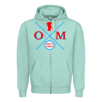 Seafoam hotty toddy rebel for life mississippi Zipper Hoodie - artisFamous